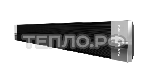 Инфракрасный обогреватель 1,0кВт Kalashnikov KIRH-E10P-12 (черная панель)