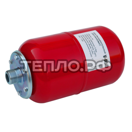 Расширительный бак на отопление    5 л. ETERNA V (цвет красный)