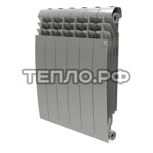 Радиатор биметал. ROYAL THERMO BiLiner 500 new /Silver Satin -  4 секции