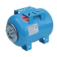 Гидроаккумулятор горизонтальный   50 л. ETERNA (цвет синий)