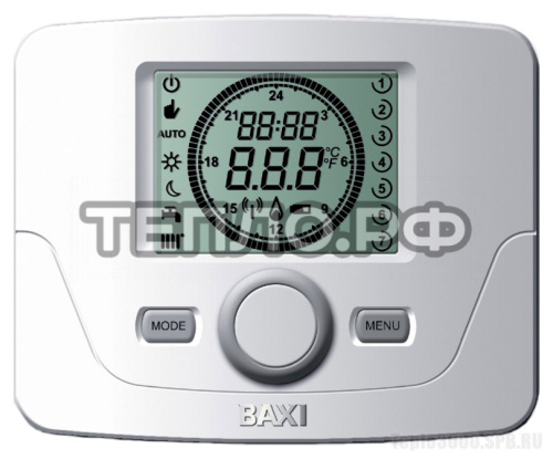 Датчик комнатной температуры с програмированием климатических параметров для котлов Luna Duo-tec+, N