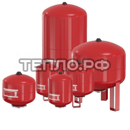 Расширительный бак на отопление   80 л. Flamco Flexcon R 6бар  (цвет красный)