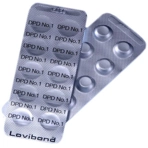 Таблетки для фотометров Lovibond DPD 3 HR, общий Cl, высокие. знач., 10 шт.
