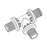 Тройник равнопроходный Rehau PX 32-32-32