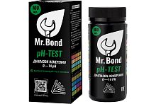 Mr.Bond pH-TEST Комплект полосок индикаторов для измерения PH, 100шт