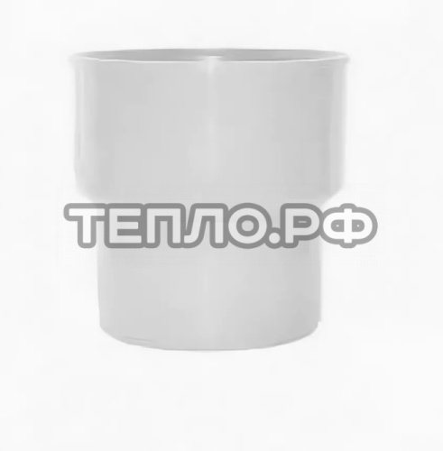 Переход на чугунную трубу (тапер) 110/123 Pro Aqua Stilte Белый
