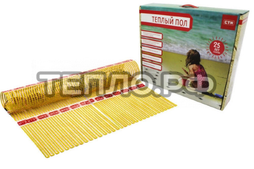 Теплый пол мат  4,0м2 "СТН" Village Heat  760Вт 1х4м