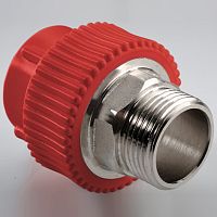 Муфта комбинир. ПП под ключ D40-1 1/4"НР AntiFire