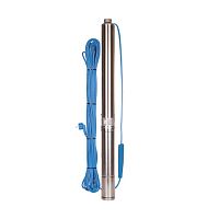 Насос скважинный Hmax= 85м Qmax=3,0м3/ч кабель 50м Aquario ASP 1E-75-75