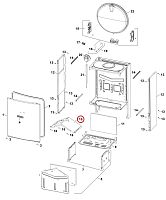 Свод камеры сгорания Bosch GAZ 6000 12/18 кВт