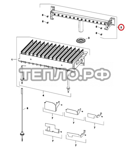 Газовый коллектор WBN2000