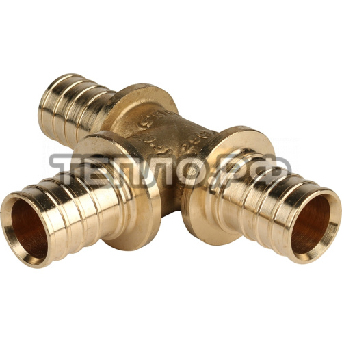 Тройник аксиальный STOUT 25*25*25