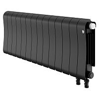 Радиатор биметаллический 300 нижн.подкл. Royal Thermo Infinity 300 Noir Sable VR80 -14 секц.