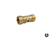 Штуцер 3-х выводной 1" НР х 1"ВР х 1/4" НР (для LP/3) Штуцер 3-х выводной 1" НР х 1"ВР х 1/4" НР (для LP/3)