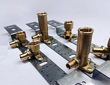 Планка монтажная для водорозеток 75/150 Планка монтажная для водорозеток 75/150