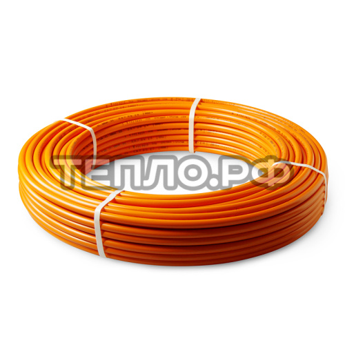 Труба PE-RT EVOH 16x2,0 PRO AQUA с антидиф. слоем пятислойная Оранжевая 1 м