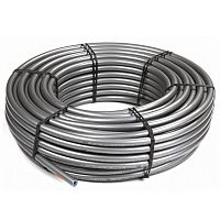 Труба PEX-A 16x2,2 (1м) RTP с антидиффузионным слоем EVOH серый металлик