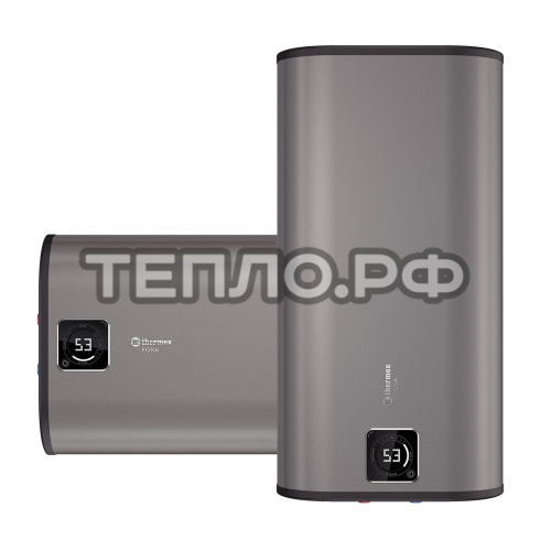 Эл.водонагреватель   50л. верт/гориз., нерж., плоск., THERMEX Fora 50