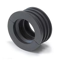 Переходник на чугун (манжета) с ПП 50/73 резиновый Переходник на чугун (манжета) с ПП 50/73 резиновый