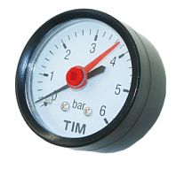 Манометр 0-10бар д.50мм, 1/4 аксиальный TIM
