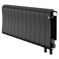 Радиатор биметаллический 300 нижн.подкл. Royal Thermo Infinity 300 Noir Sable VR80 -12 секц.