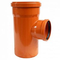 Тройник 315*250/87 наружн. SN4 НПВХ (PVC-U) ХЕМКОР