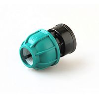 Муфта с внутренней резьбой 25x1 ПНД Poelsan