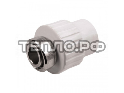 Муфта с накидной гайкой 20х1/2" PP-R Kalde
