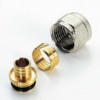  Соединение для металлоплас. труб 16*2,2 х 3/4" EK TIM