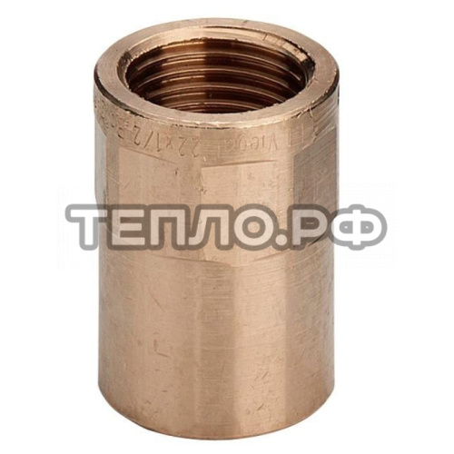Муфта ВР-пайка 28х3/4' для медных труб под пайку 4270g Sanha