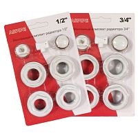 Комплект для радиатора 1/2" без кронштейнов ASPiPE