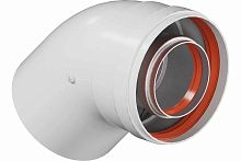 Угол коаксиальный 45 град 80/125 промежуточный