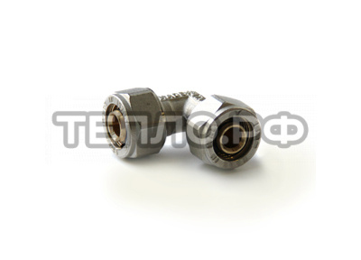 Угольник соединительный 26х26 компрес. Угольник соединительный 26х26 компрес.