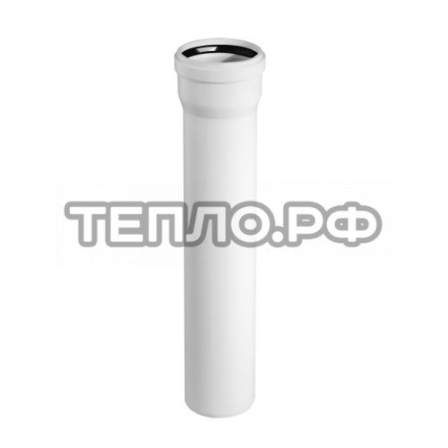 Труба для внутренней канализации Polytron Stilte белая  50x 750