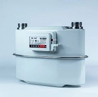 Газовый счетчик G  6Т правый, 250мм, с термокоррекцией Метэко МК