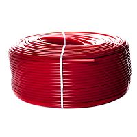Труба PEX-A 16x2,0 (бухта 100м) ROMMER с кислородным.слоем, красная