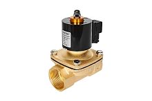 Клапан соленоидный нормально-закрытый Ду 40(1.1/2") 220В EPDM STOUT
