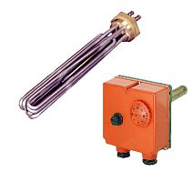 SL Set 4,5 KW copper 1.1/2"+ Thermostat Комплект: тэн, термостат