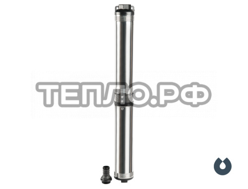 Насос скважинный Hmax=136м Qmax=3,0м3/ч кабель 2м UNIPUMP ECO MIDI 5