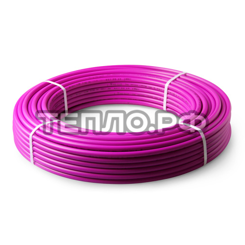 Труба PE-RT EVOH 20x2,8 PRO AQUA пятислойная SDR 7.4 Фиолетовая 100м ПРОДАЖА БУХТОЙ