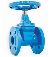 Ду150 Задвижка чугунная с обрезиненным клином Reon RSV04 PN16