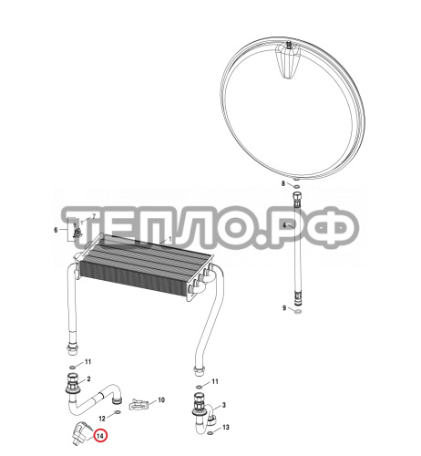 Датчик температуры U072_WBN6000 Датчик температуры U072_WBN6000