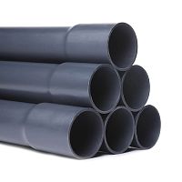 Труба ПВХ  50 х 2,4 PN10 AQUAVIVA c раструбом под клеевое соединение, Арт.№ AQV305024R