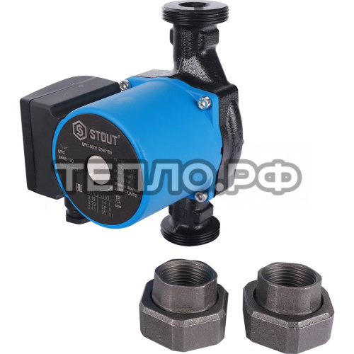 Насос циркуляционный Stout 25/80-180 Насос циркуляционный Stout 25/80-180