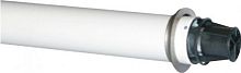 Труба коаксиальная с наконечником диам. 80/125 мм, длина 750 мм