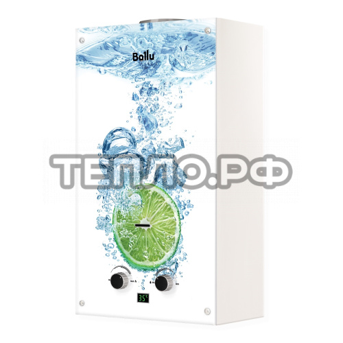Колонка газовая Ballu GWH 10 Fiery Glass Lime Колонка газовая Ballu GWH 10 Fiery Glass Lime