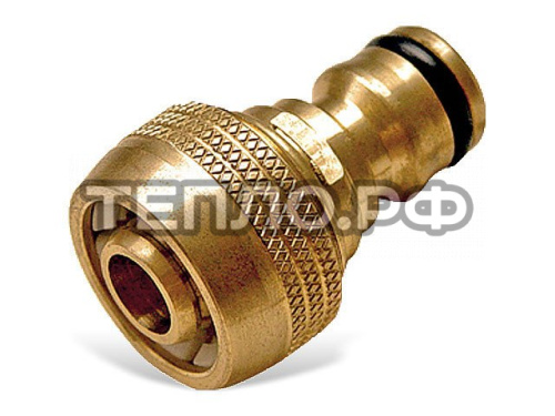 Переходник RACO соединитель-шланг, латунный 1/2" 4246-55024В
