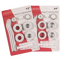 Комплект для радиатора 1/2"- c 3-мя кронштейнами ASPiPE