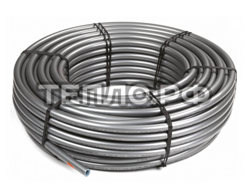 Труба PEX-C 16x2,6 STOUT (бухта 100 м) стабильная PE-Xc/Al/PE-Xc, серая