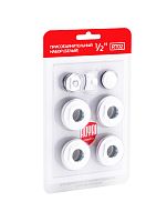 Комплект монтажный Royal Thermo 1”х 1/2" белый